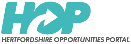 Hertfordshire Opportunities Portal (HOP) logo