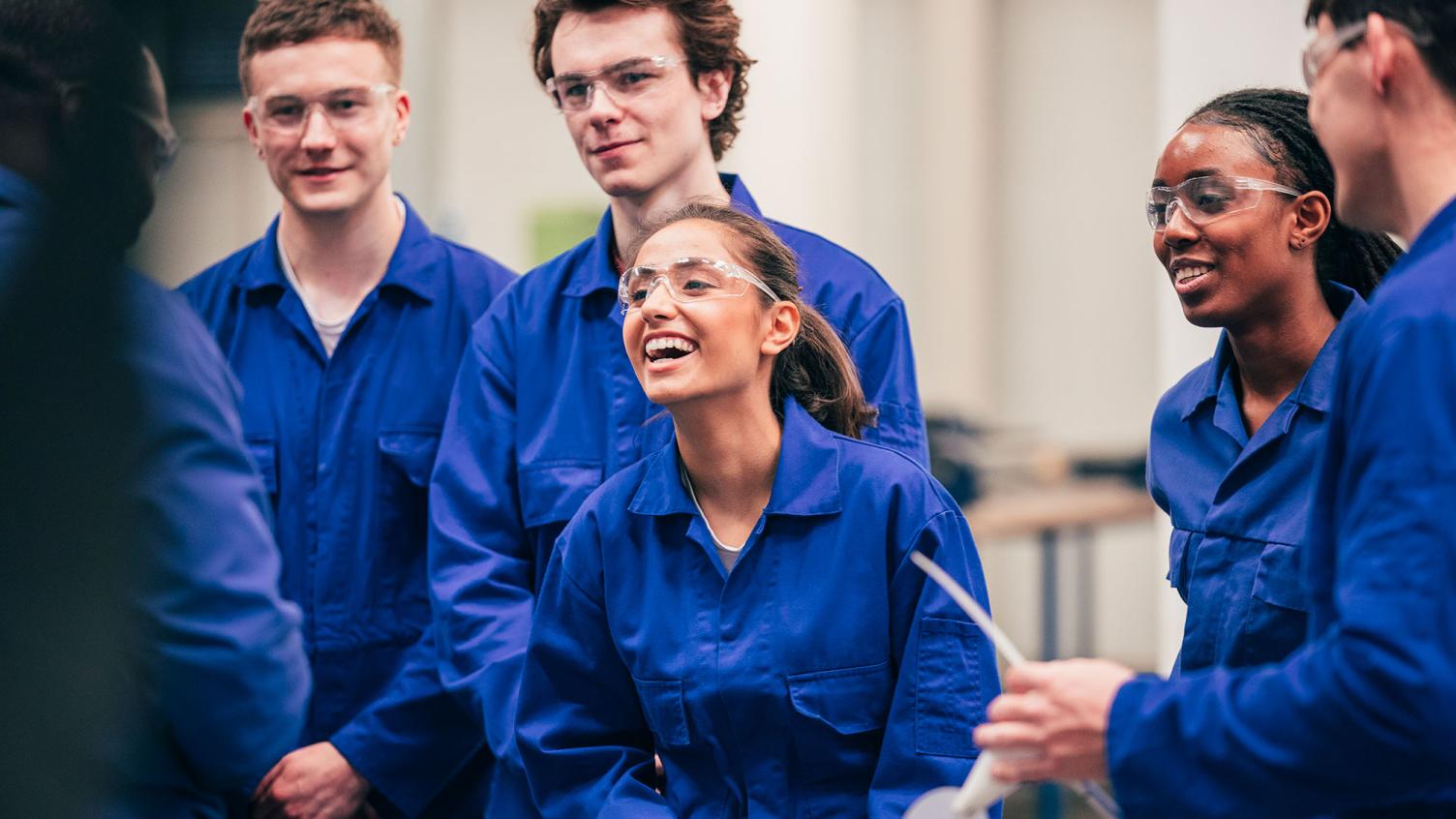 Apprentices In Boilersuits