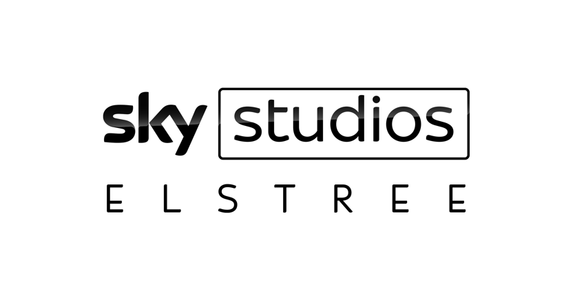 Sky Studios Elstree White Logo